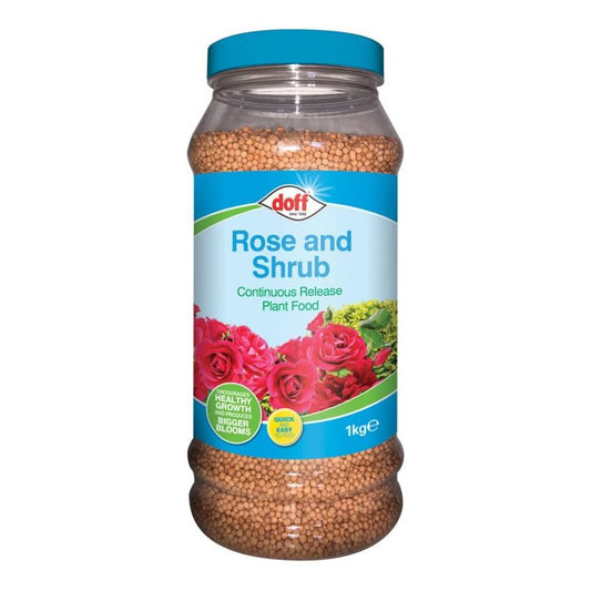 Doff Alimento vegetal de liberación continua Rosas y arbustos 1kg