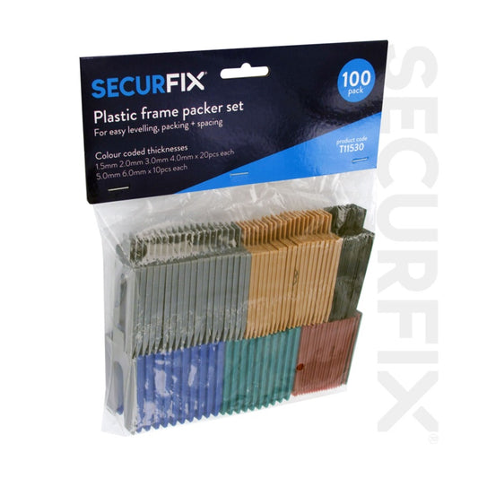 Securfix Plastic Frame Packer Set 100 Pieces