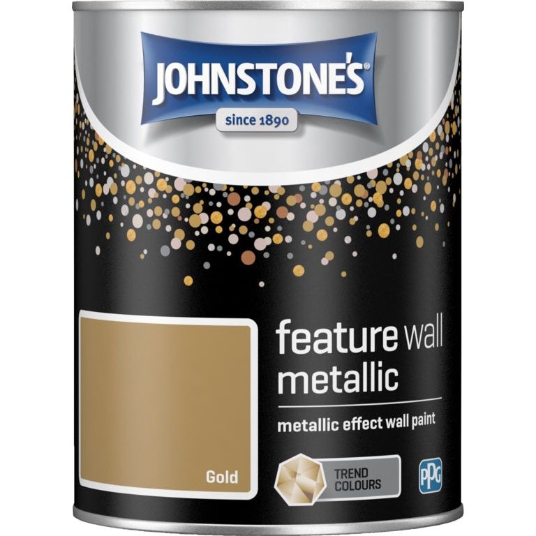 Johnstone's Feature Wall Metálico 1.25L Oro