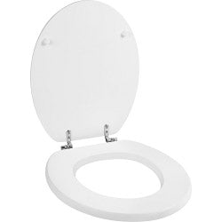 SupaHome Deluxe MDF Blanc Siège de toilette