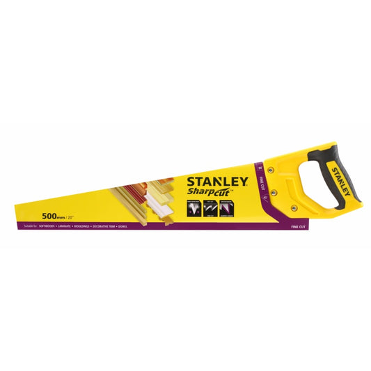 Sierra de corte fino universal Stanley Sharp Cut 500 mm/20"