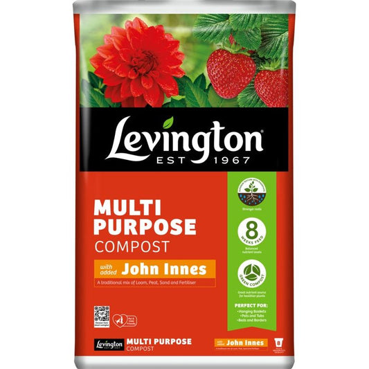Compost polyvalent Levington avec John Innes 10L