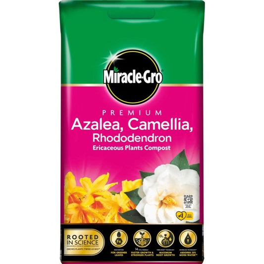 Miracle-Gro® Compost pour azalée, camélia et rhododendron 10L