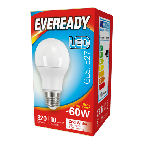 Eveready LED GLS 60W 820lm E27