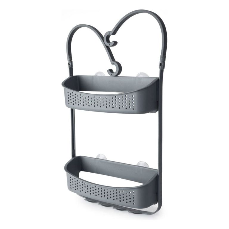 Blue Canyon Double Hanging Shower Caddy Grey