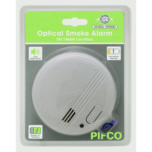 Alarma de humo óptica Pifco