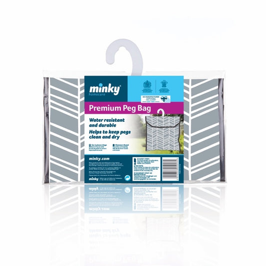 Bolso con clavijas geométricas Minky Premium