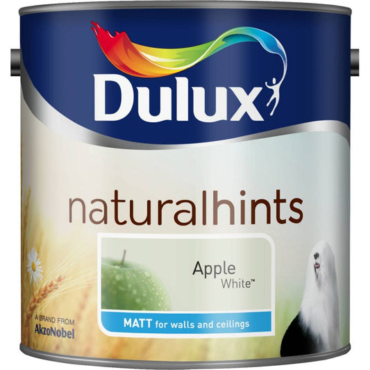 Dulux Natural Hints Mat 2,5 L Blanc Pomme