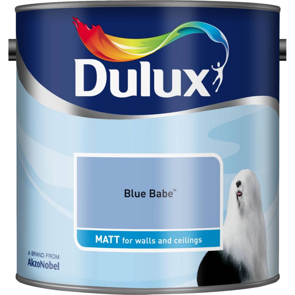 Dulux Mat 2,5L Bleu Bébé