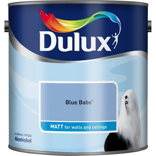 Dulux Matt 2.5L Blue Babe