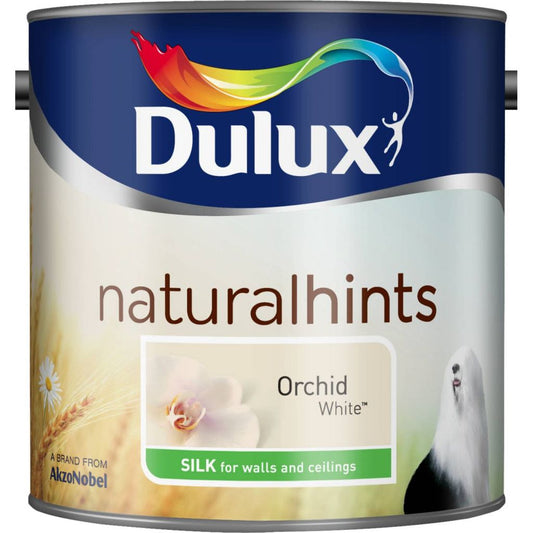 Dulux Natural Hints Soie 2,5 L Orchidée Blanc