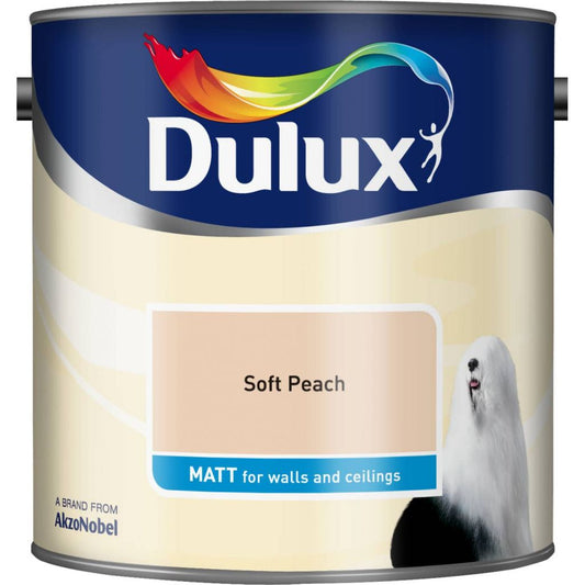 Dulux Matt 2.5L Soft Peach