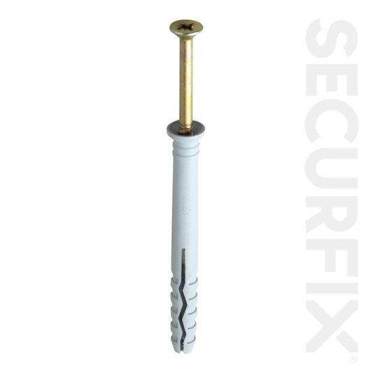 Securfix Trade Pack Hammer Fixing M8X120mm 10 Pack