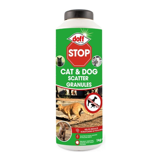 Doff Stop Gránulos para esparcir perros y gatos 700 g