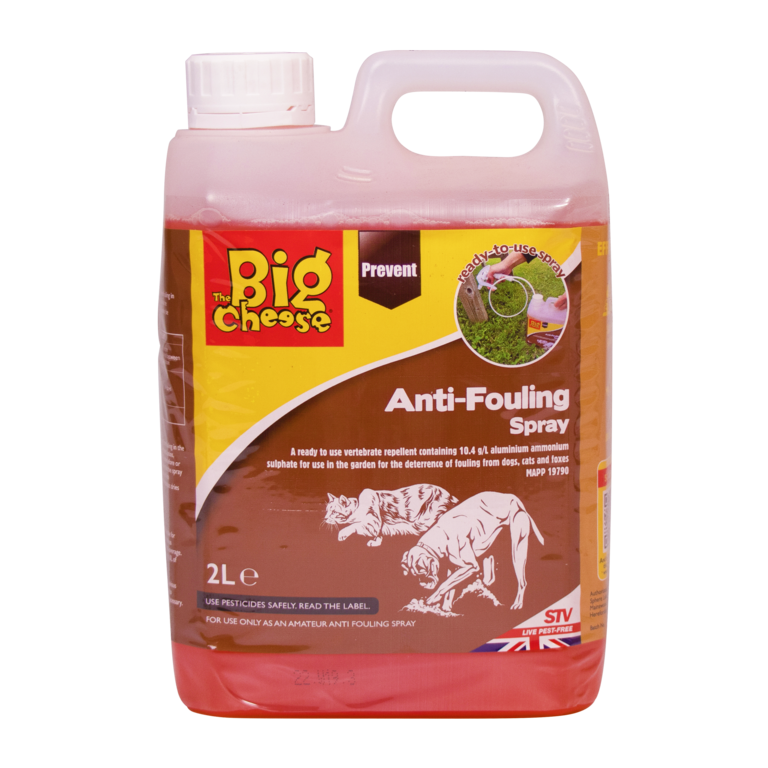 The Big Cheese Spray para dispersar perros y gatos 2L Listo para usar