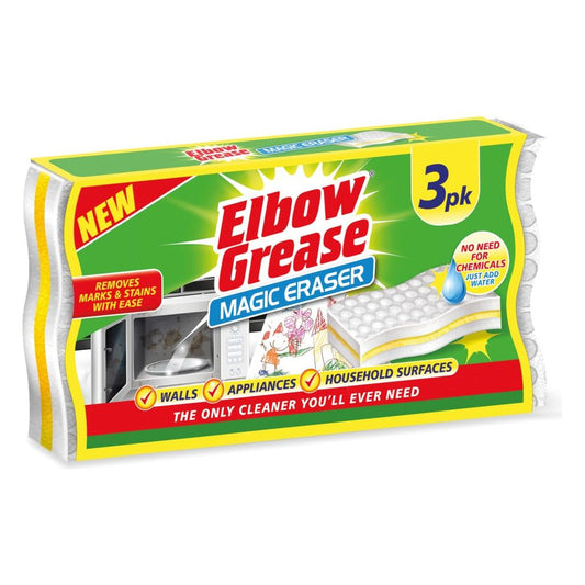 Elbow Grease Sponge Eraser Pack 3