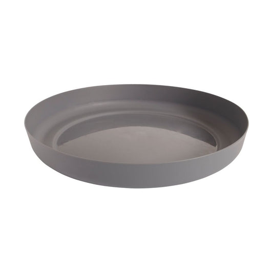 Clever Pots Round Plant Pot Tray 50cm Charcoal