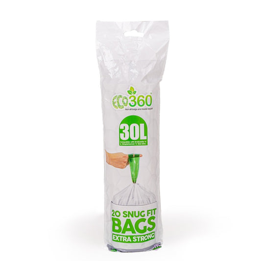 Eco360 Bin Liners 30L Pack 20
