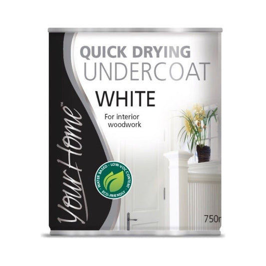 Your Home Quick Drying Undercoat 750ml White