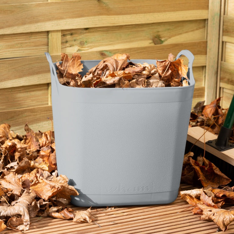 Whatmore Square Flexi Tub Cool Grey 25L