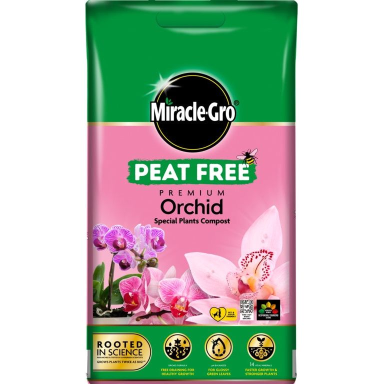 Miracle-Gro® Peat Free Orchid 10L