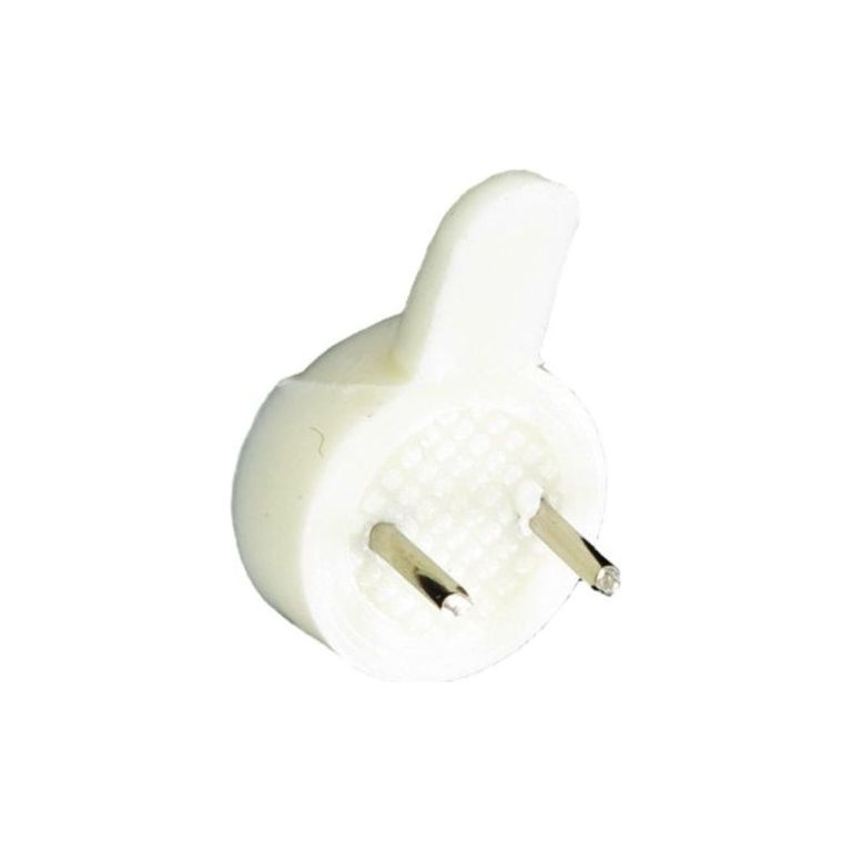 Securit Hard Wall Picture Hooks White (4) 22mm