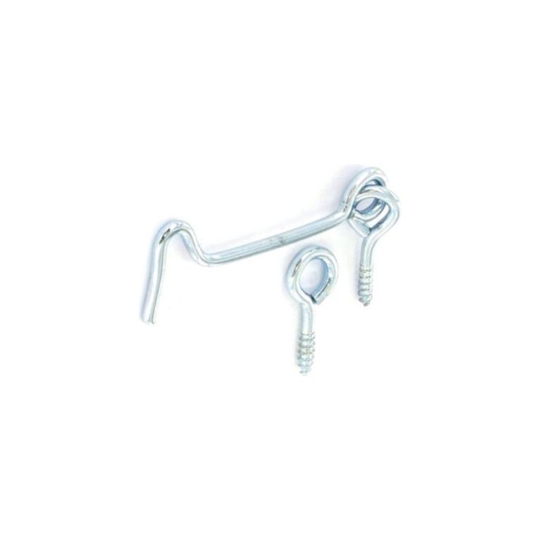 Securit Gate hook & eye zinc plated 75mm