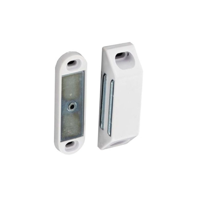 Securit Heavy Magnetic Catch White S5433