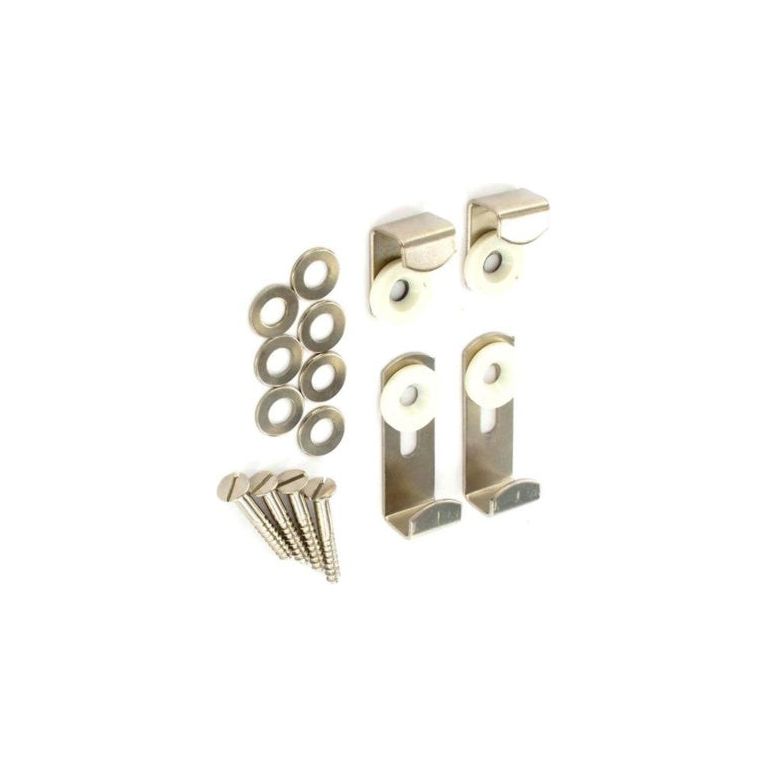 Securit Mirror Brackets Adjustable Nickel Plated 1 Set