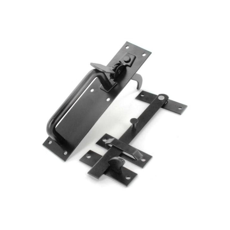 Securit Suffolk Latch 180mm Black