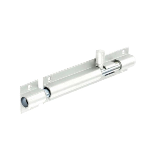 Perno de puerta de aluminio Securit de 1" de ancho y 50 mm