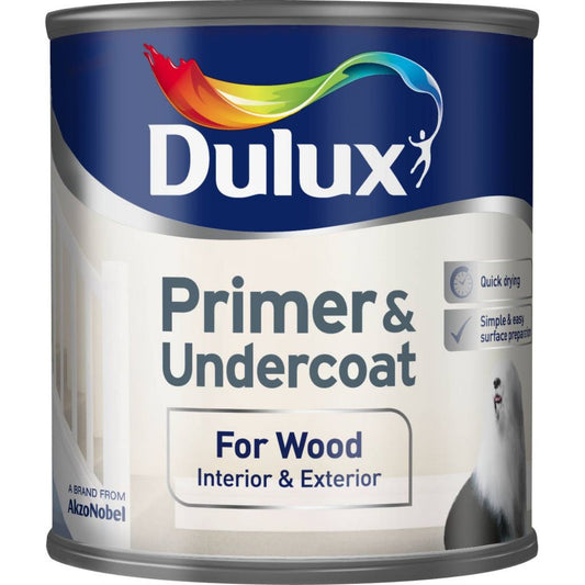 Dulux Primer and Undercoat for Wood 250ml