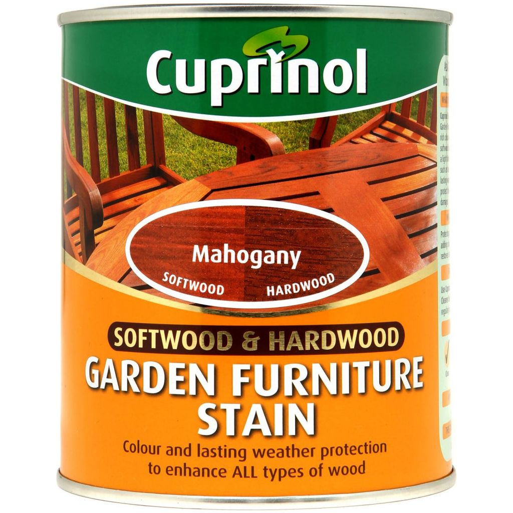 Tinte para muebles de jardín Cuprinol 750 ml Caoba