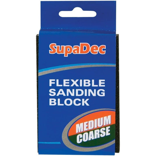 Bloque de lijado flexible SupaDec medio/grueso