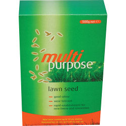 Johnsons Lawn Seed Multi Purpose 500g Carton