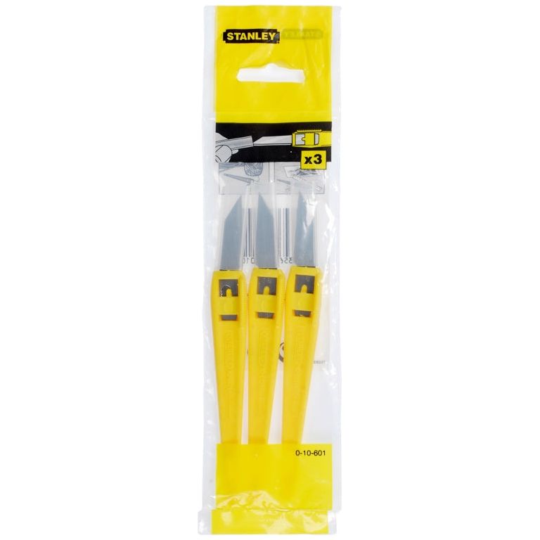 Stanley Disposable Craft Knife Length: 140mm - 3 Piece