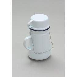 Boîte à thé Falcon avec tasse - Blanc traditionnel 11 cm x 19 D