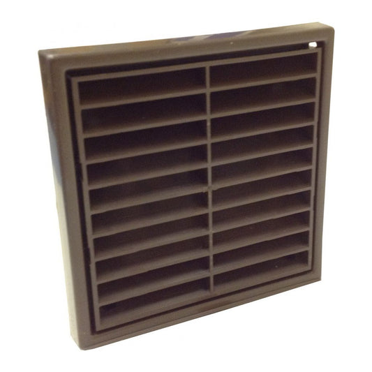 Manrose Fixed Grill 4" Brown