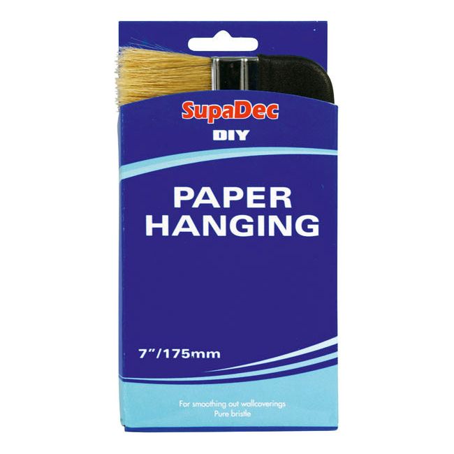 SupaDec DIY Paper Hanging Brush 7"/175mm