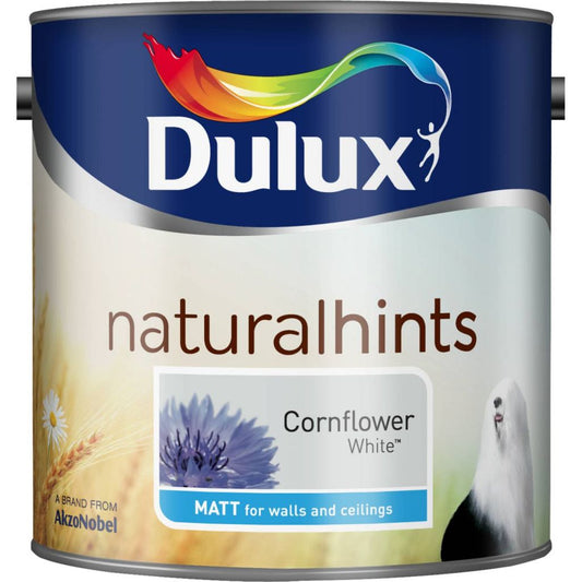 Dulux Natural Hints Matt 2.5L Cornflower White