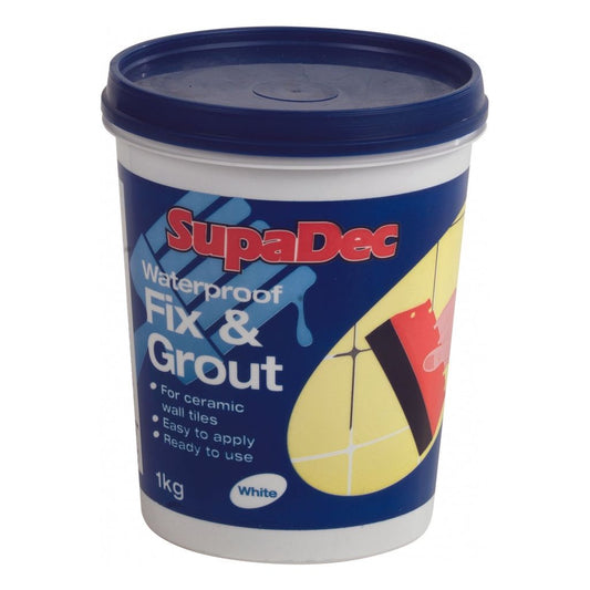 SupaDec Waterproof Fix & Grout 1kg