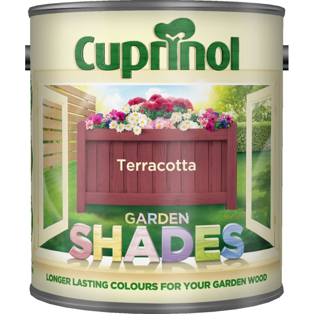 Cuprinol Garden Shades 1L Terracotta