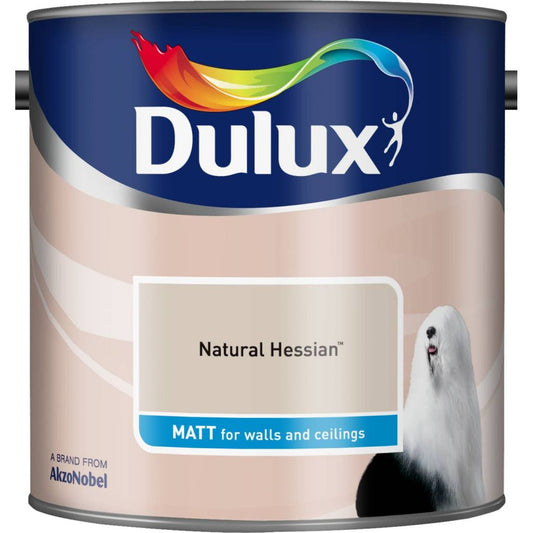 Dulux Matt 2,5 L Toile de jute naturelle
