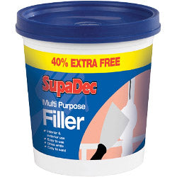 SupaDec Multi Purpose Ready Mixed Filler 1kg Plus 40% Free