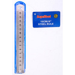 Regla de acero SupaTool de 6" (150 mm)