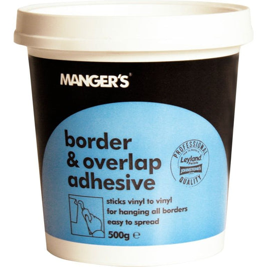 Mangers Border & Overlap Adhesive 500g