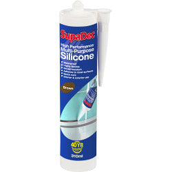 SupaDec Silicone multi-usages 300 ml marron