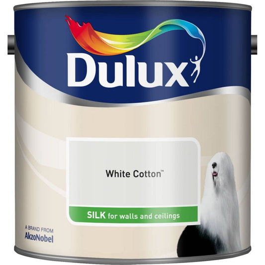 Dulux Soie 2,5 L Coton Blanc