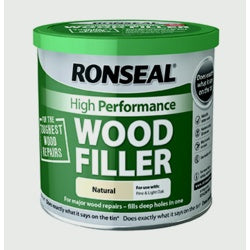 Ronseal High Performance Wood Filler 550g Natural