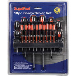 SupaTool Screwdriver Set 18 Piece